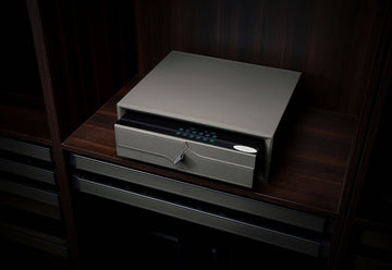 Leather Drawer With Password - Stellano Series