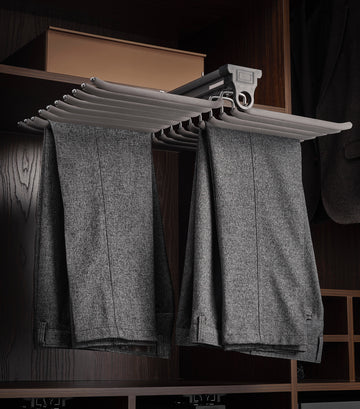 Top Mounted Pants Rack With Two-Row - Stellano Series