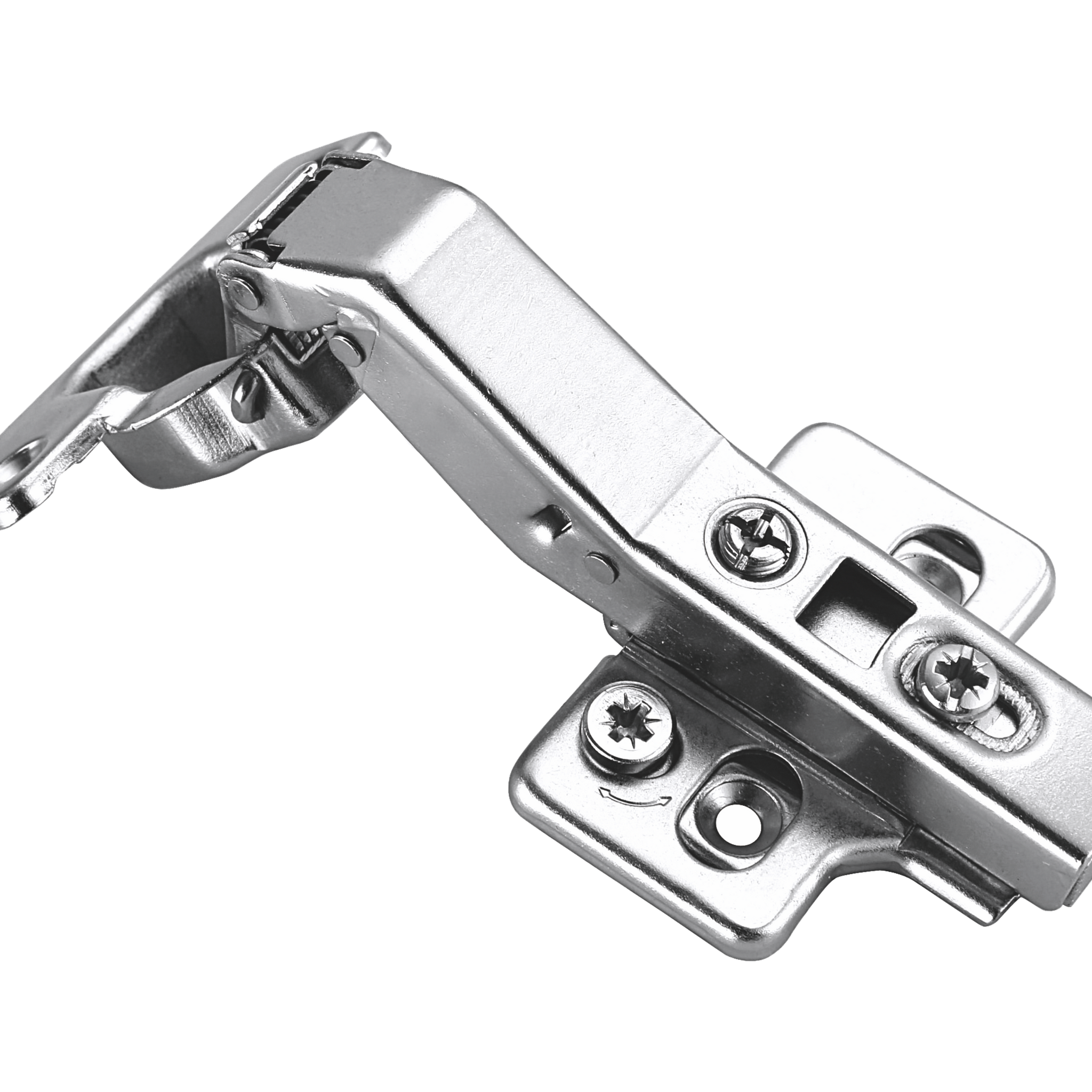 Positive 45 Degree Clip on Soft-Closing Hinge – 3D